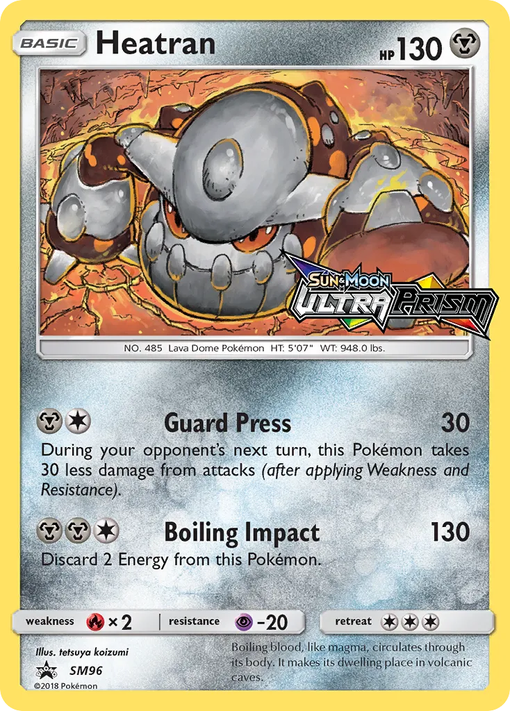 Heatran - SM Black Star Promos