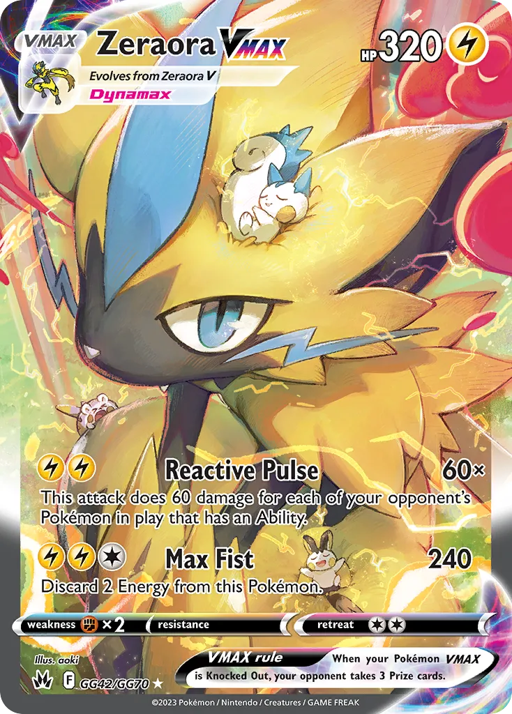 Zeraora VMAX - Crown Zenith Galarian Gallery