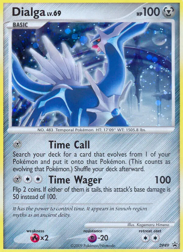 Dialga - DP Black Star Promos