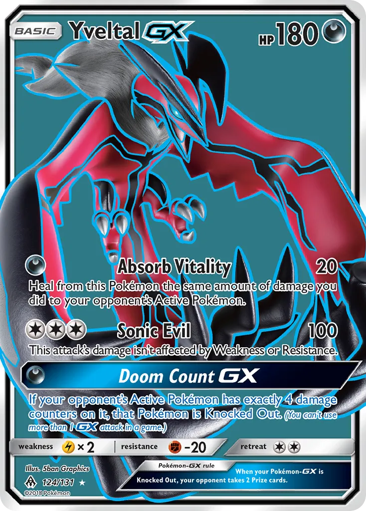 Yveltal-GX - Forbidden Light