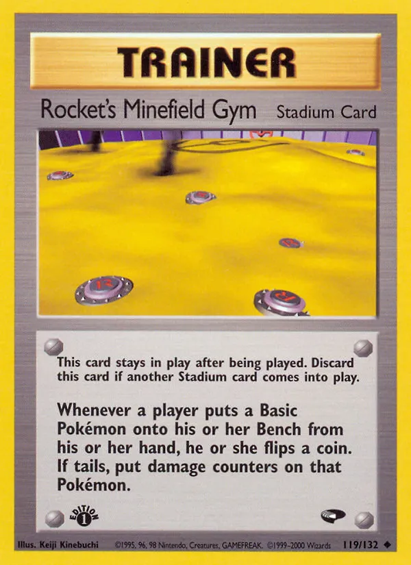 Rocket's Minefield Gym - Gym Challenge