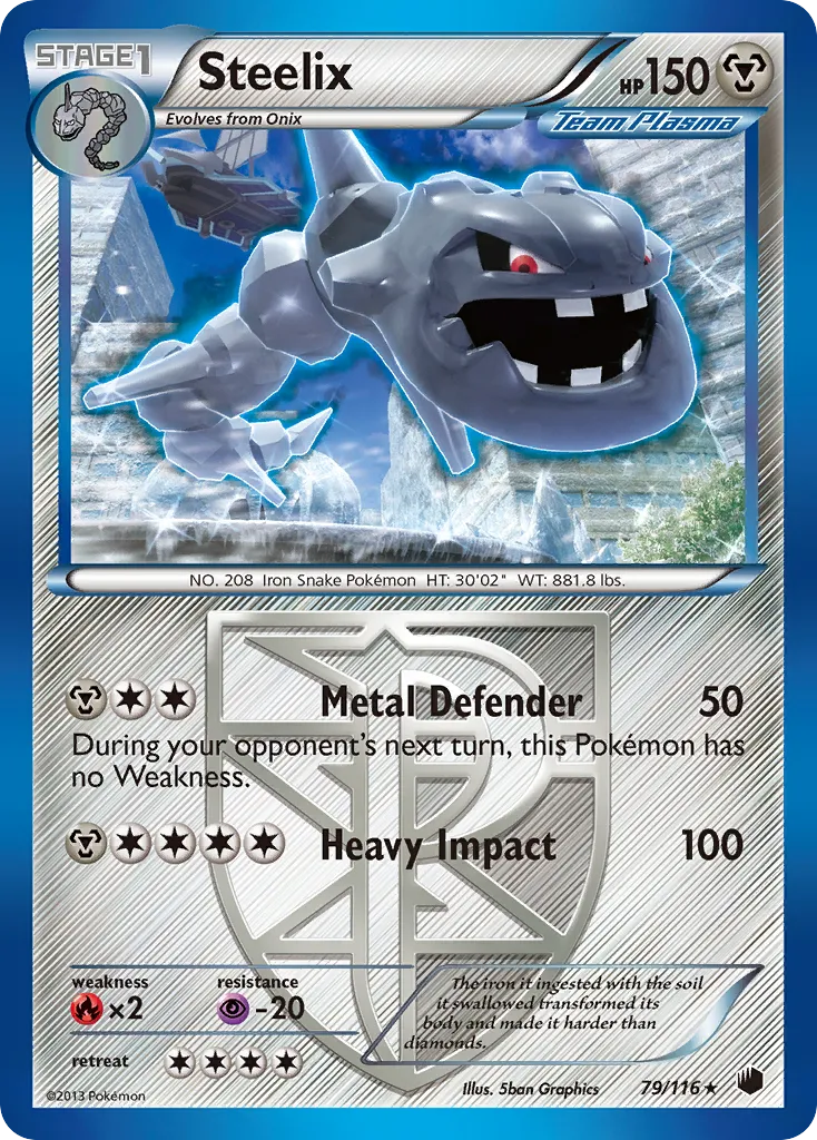 Steelix - Plasma Freeze
