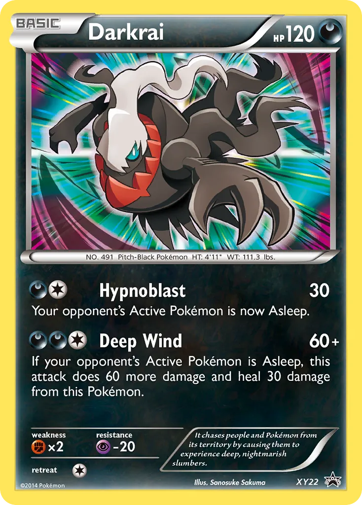 Darkrai - XY Black Star Promos