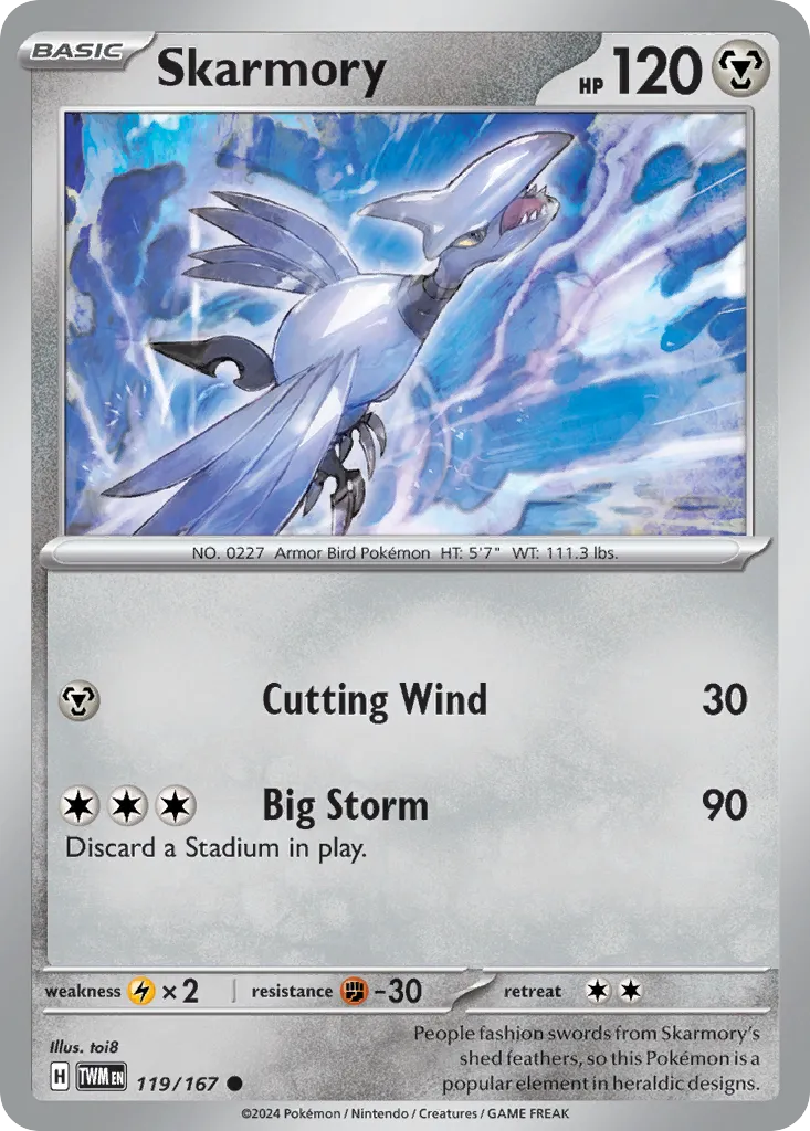 Skarmory - Twilight Masquerade