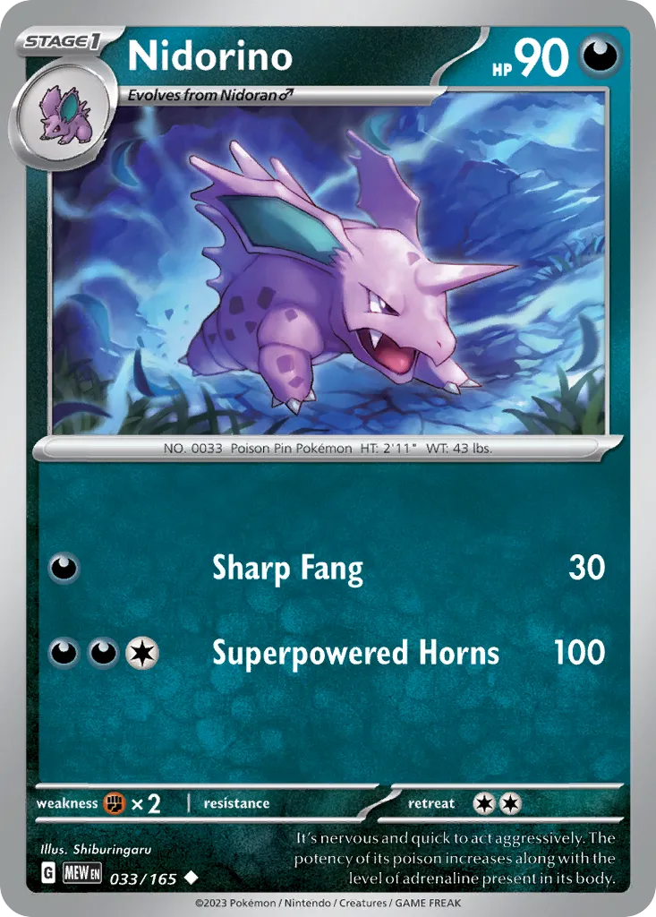 Nidorino - 151