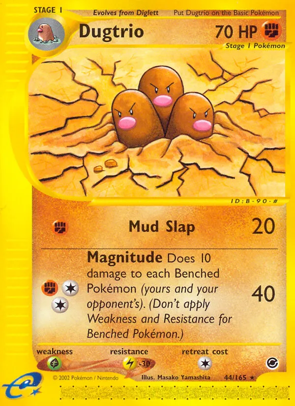 Dugtrio - Expedition Base Set