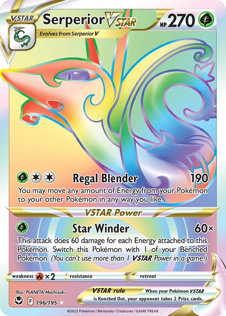 Serperior VSTAR - Silver Tempest