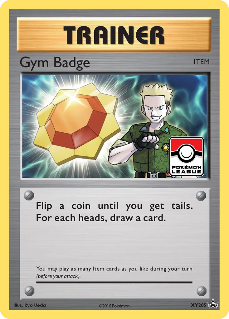 Gym Badge - XY Black Star Promos