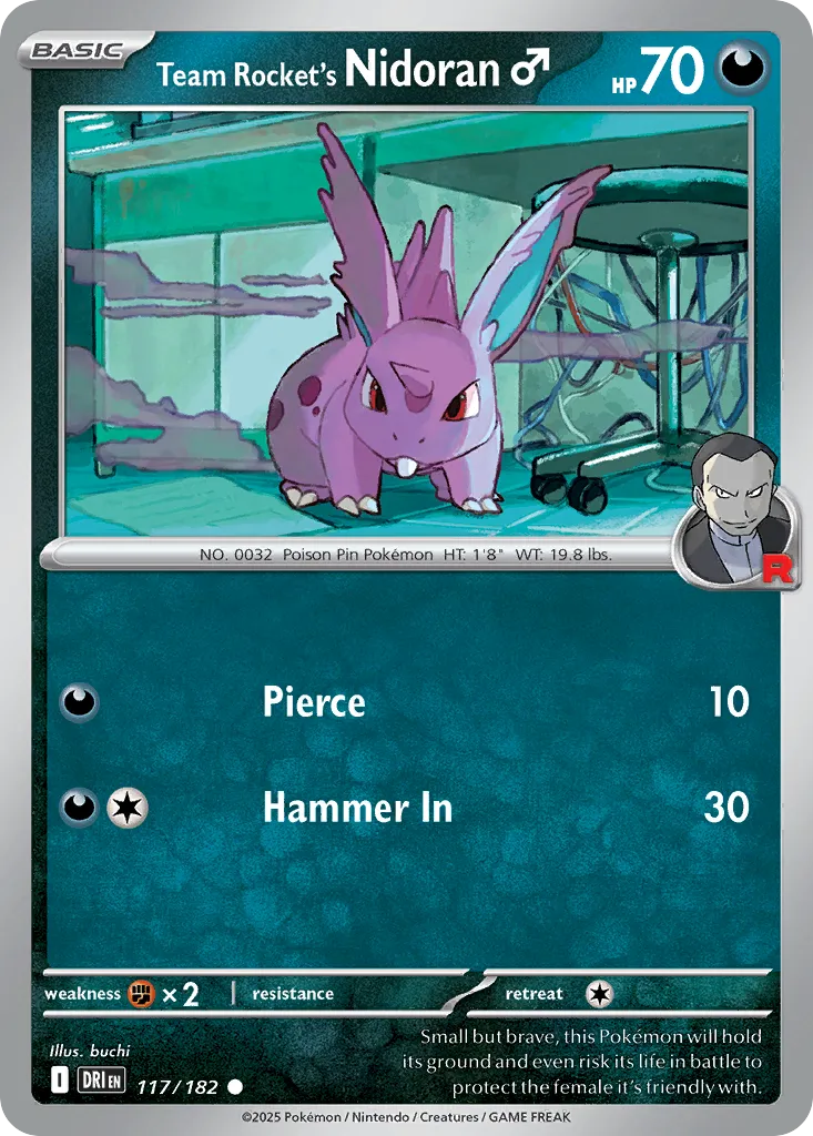 Team Rocket's Nidoran♂ - Destined Rivals
