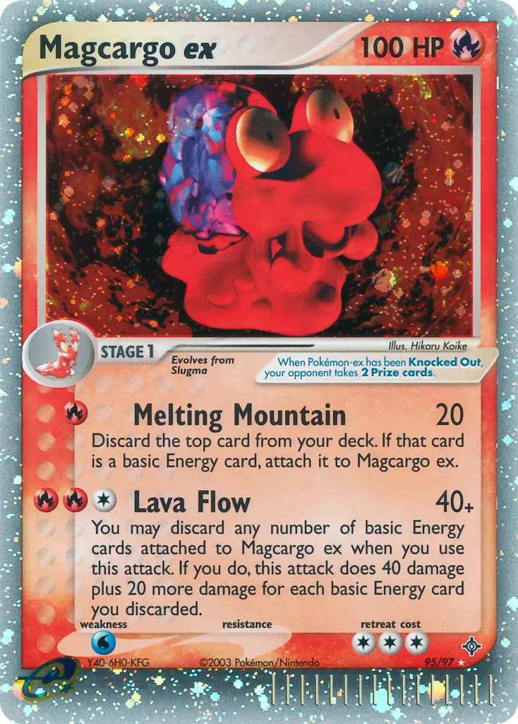 Magcargo ex - Dragon