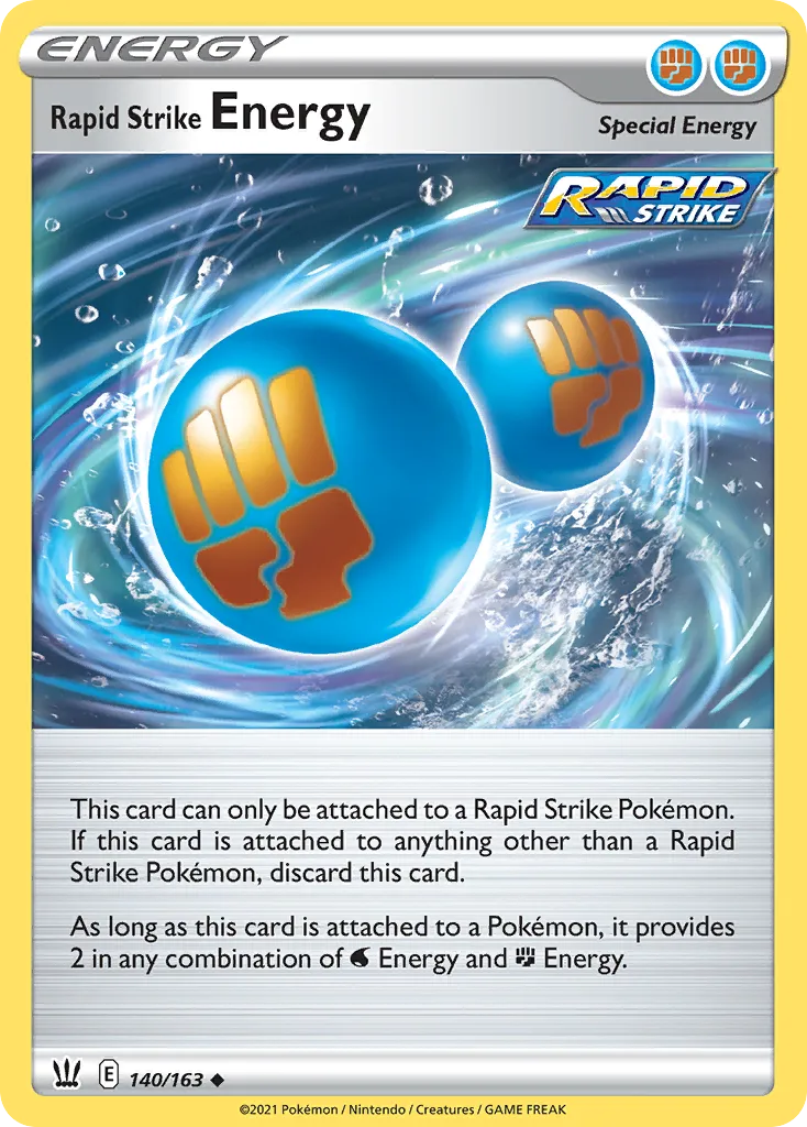 Rapid Strike Energy - Battle Styles