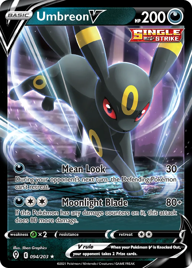 Umbreon V - Evolving Skies