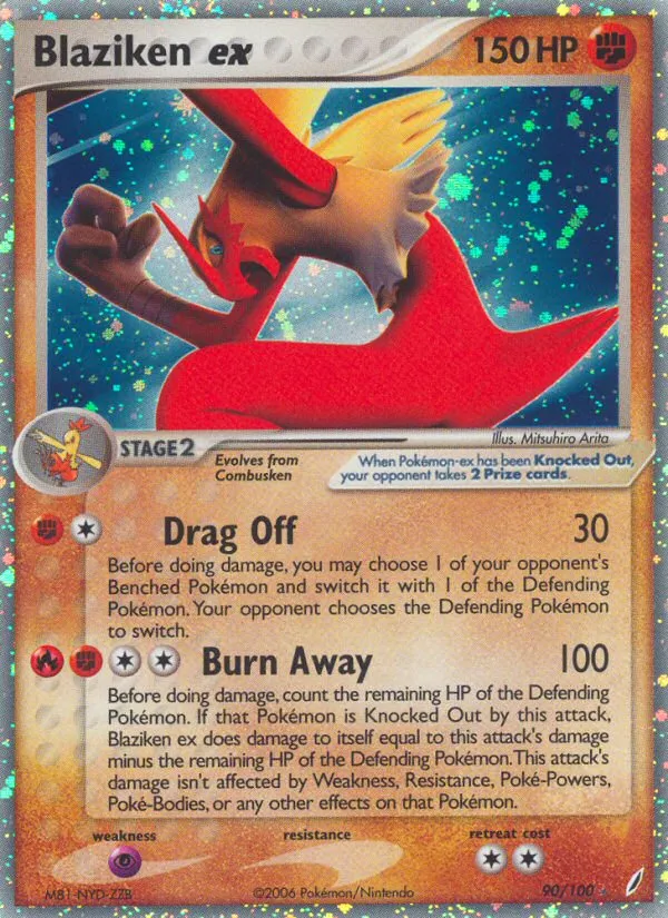 Blaziken ex - Crystal Guardians