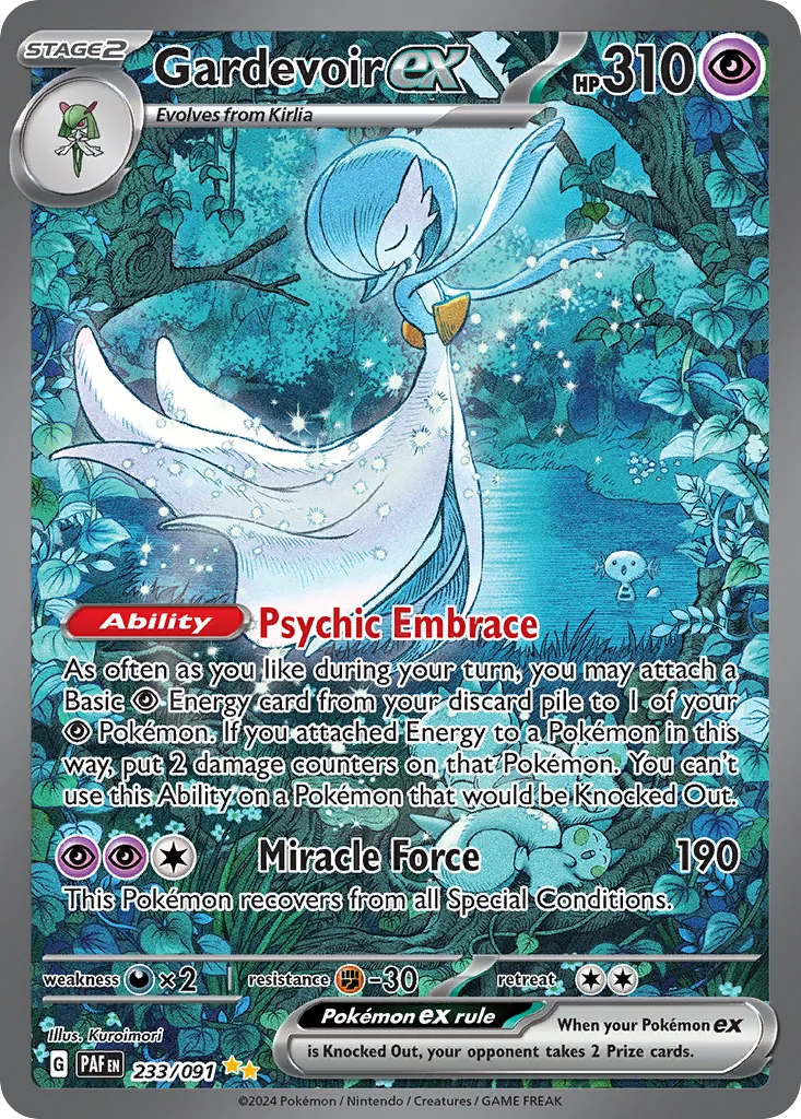 Gardevoir ex - Paldean Fates