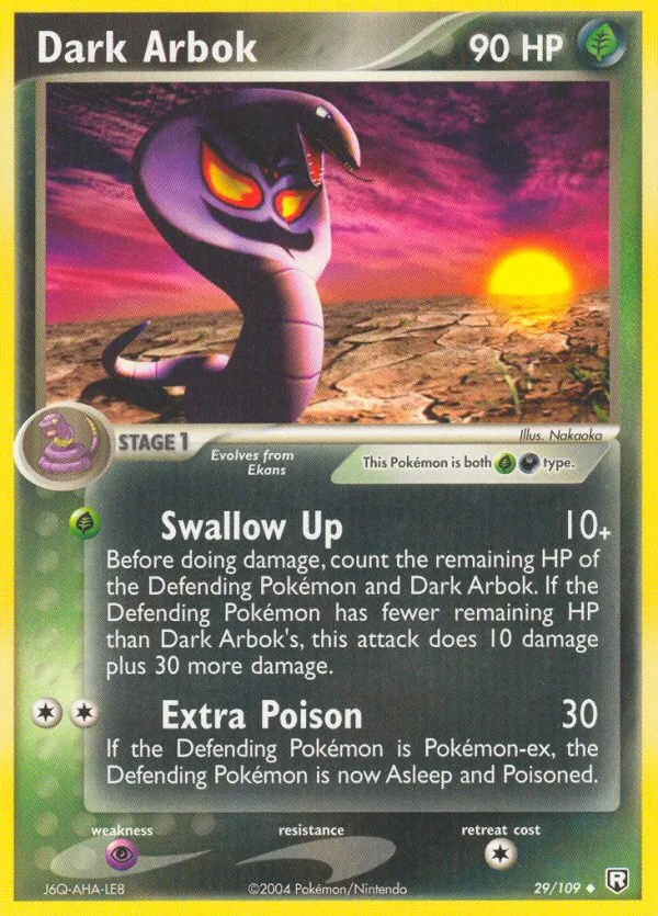Dark Arbok - Team Rocket Returns