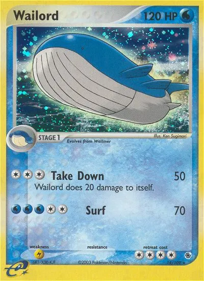 Wailord - Ruby & Sapphire