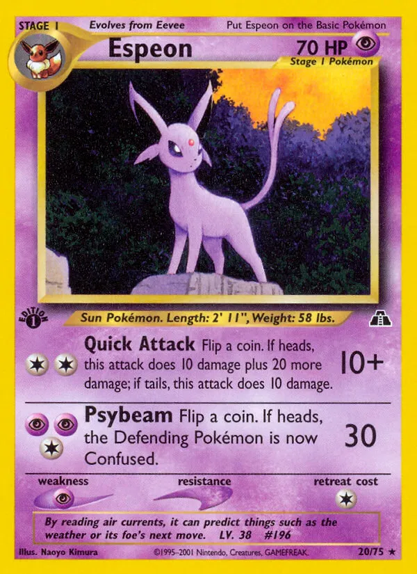 Espeon - Neo Discovery
