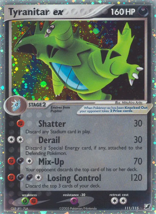 Tyranitar ex - Unseen Forces