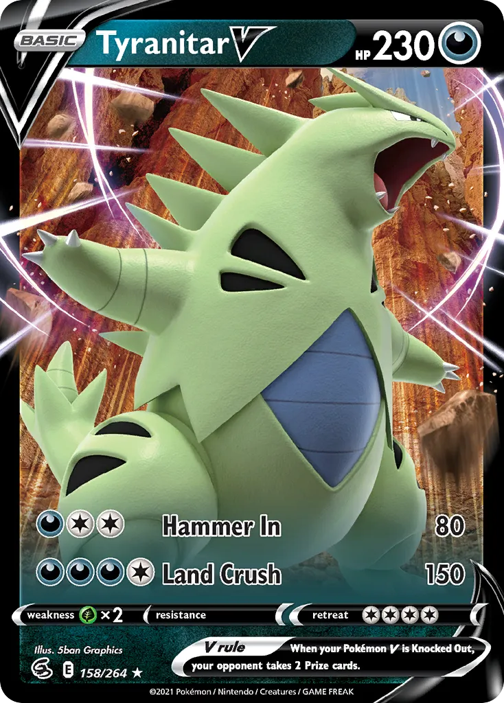 Tyranitar V - Fusion Strike