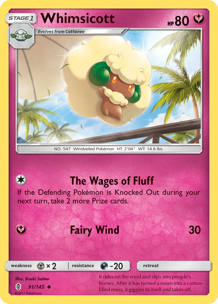 Whimsicott - Guardians Rising