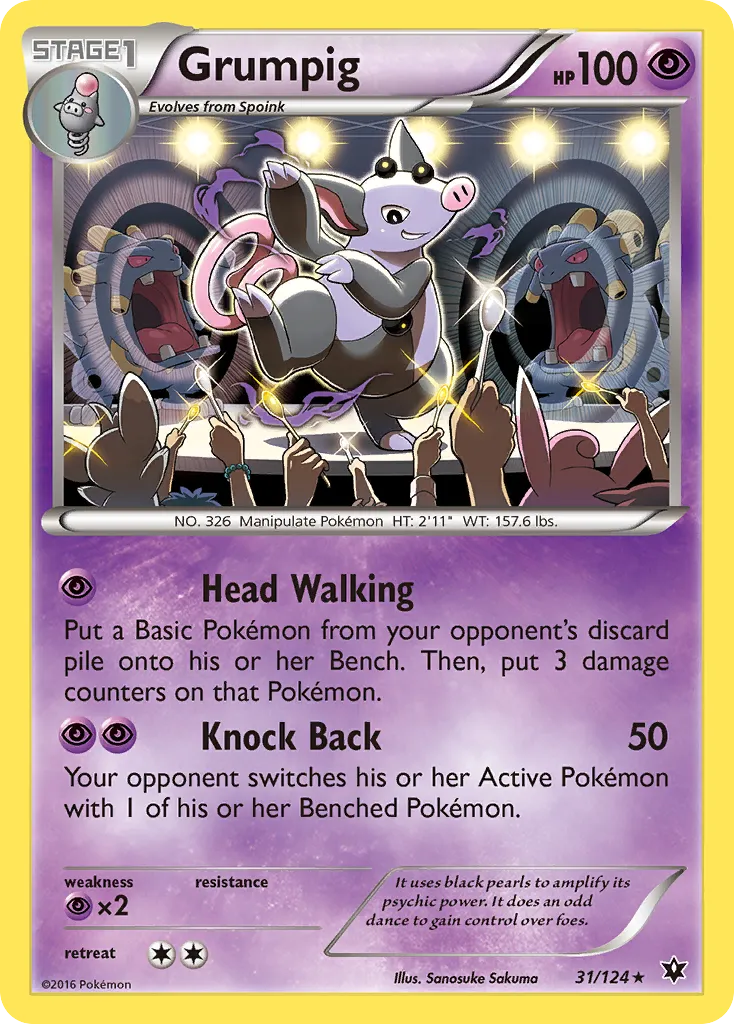 Grumpig - Fates Collide