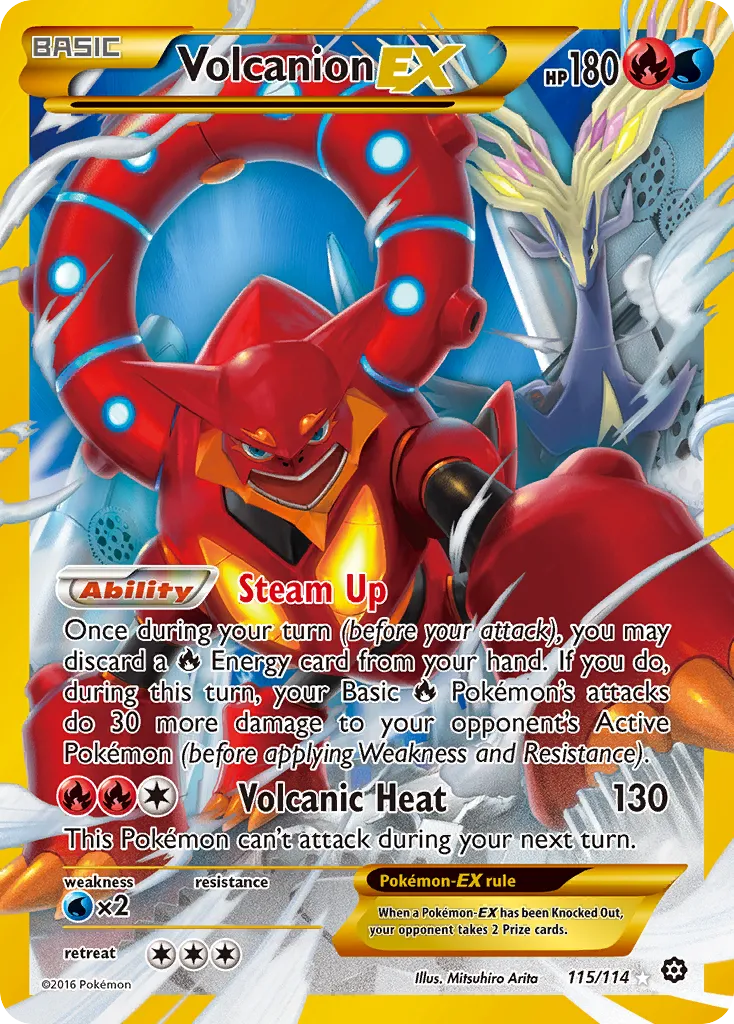 Volcanion-EX - Steam Siege