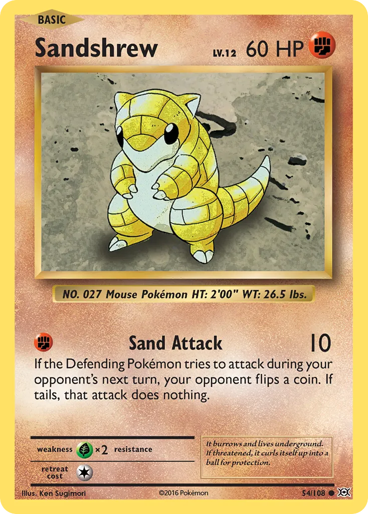 Sandshrew - Evolutions