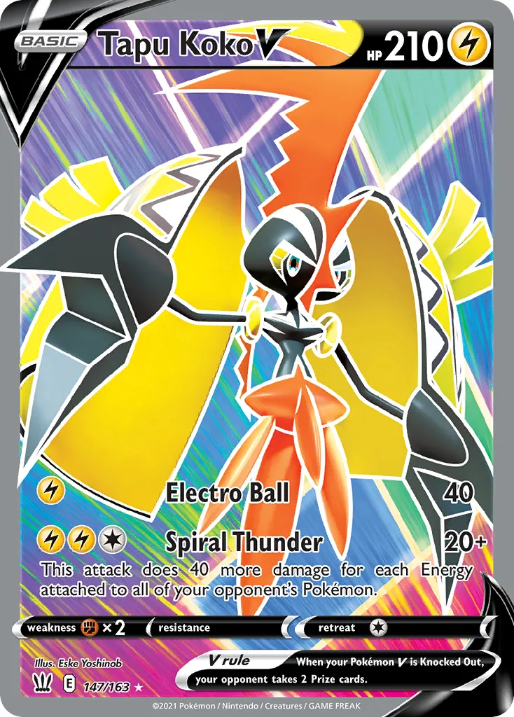 Tapu Koko V - Battle Styles