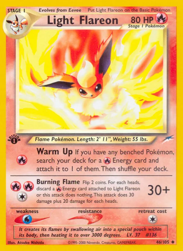 Light Flareon - Neo Destiny