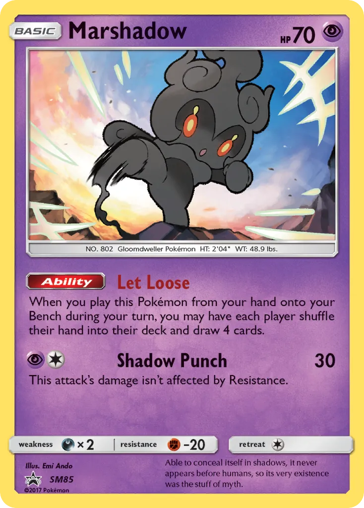 Marshadow - SM Black Star Promos