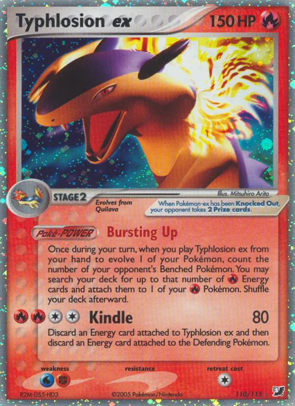 Typhlosion ex - Unseen Forces