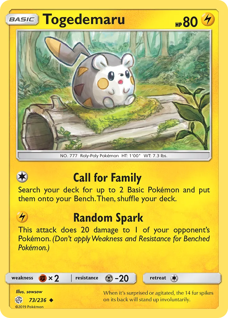 Togedemaru - Cosmic Eclipse