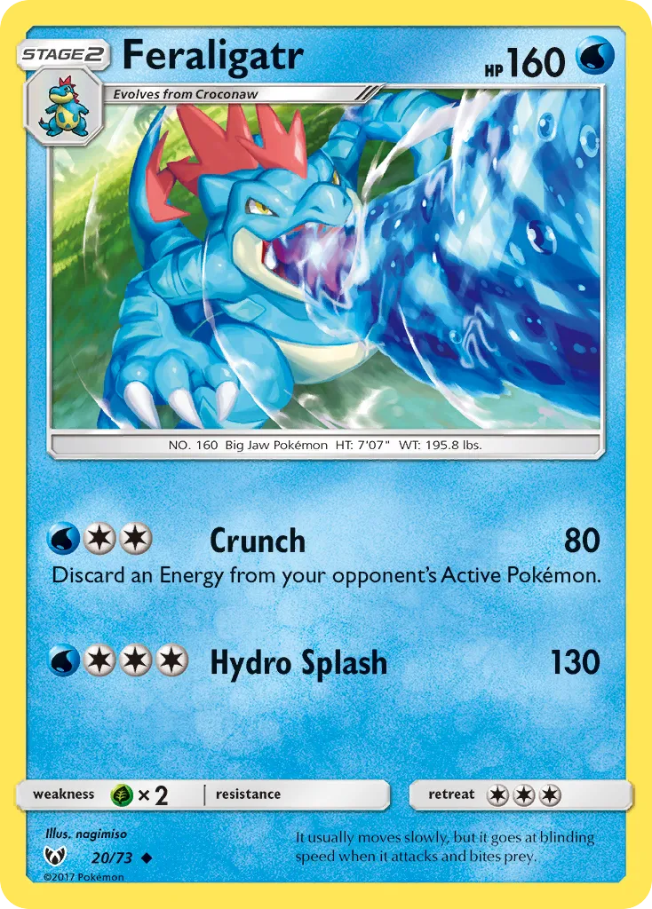 Feraligatr - Shining Legends