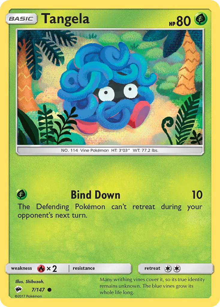 Tangela - Burning Shadows