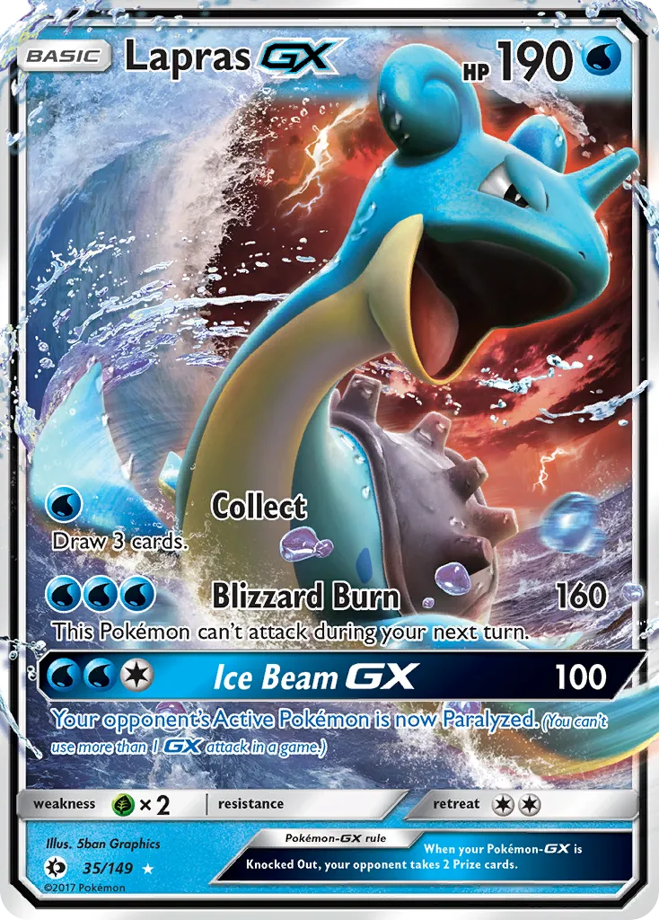 Lapras-GX - Sun & Moon