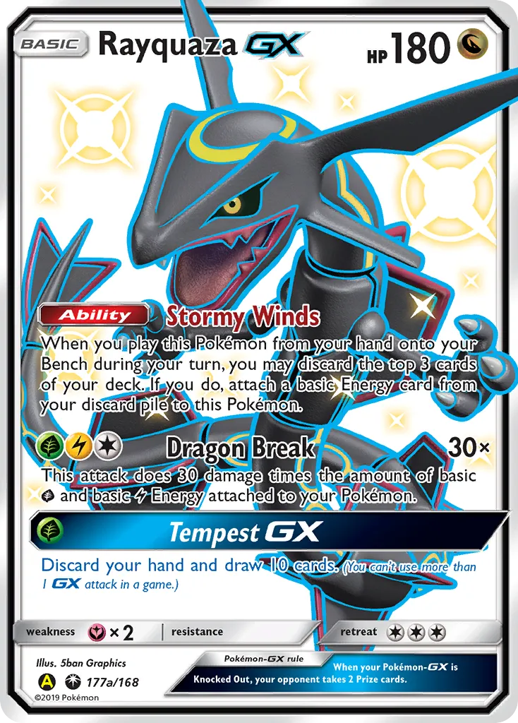 Rayquaza-GX - Celestial Storm
