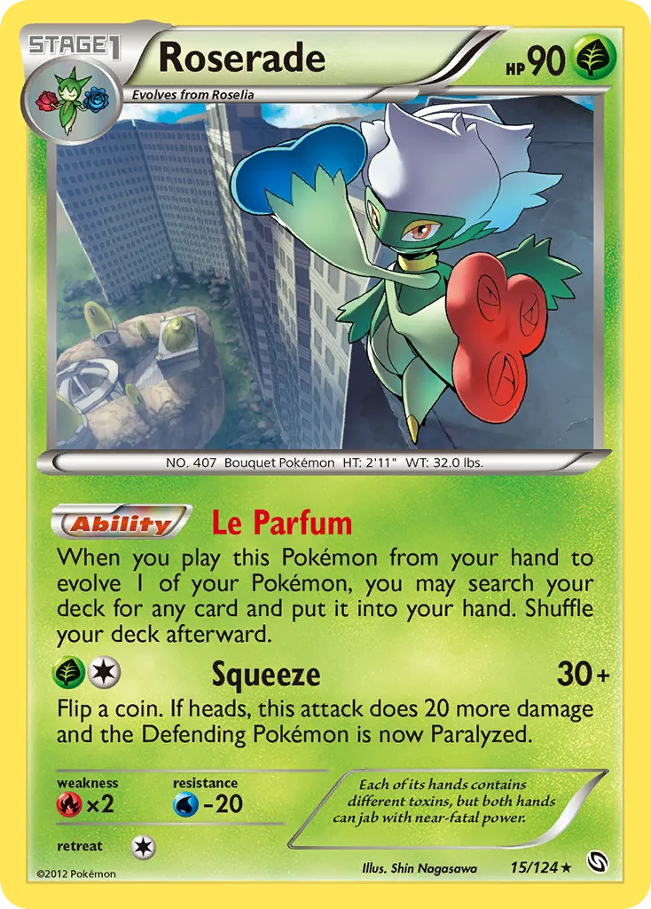 Roserade - Dragons Exalted