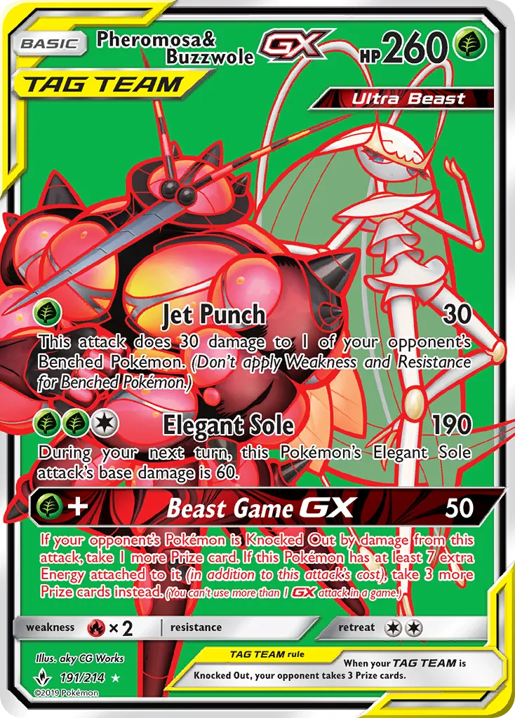 Pheromosa & Buzzwole-GX - Unbroken Bonds