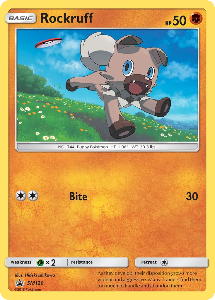 Rockruff - SM Black Star Promos