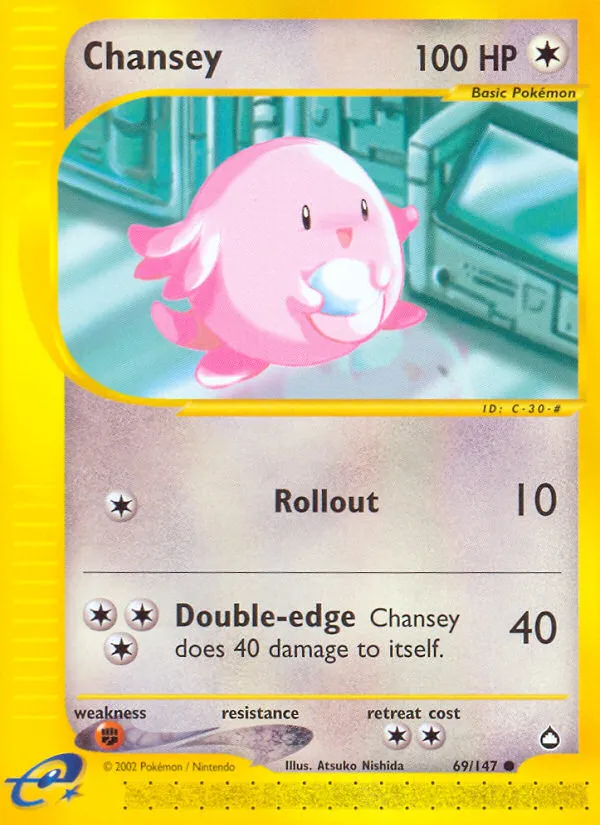 Chansey - Aquapolis