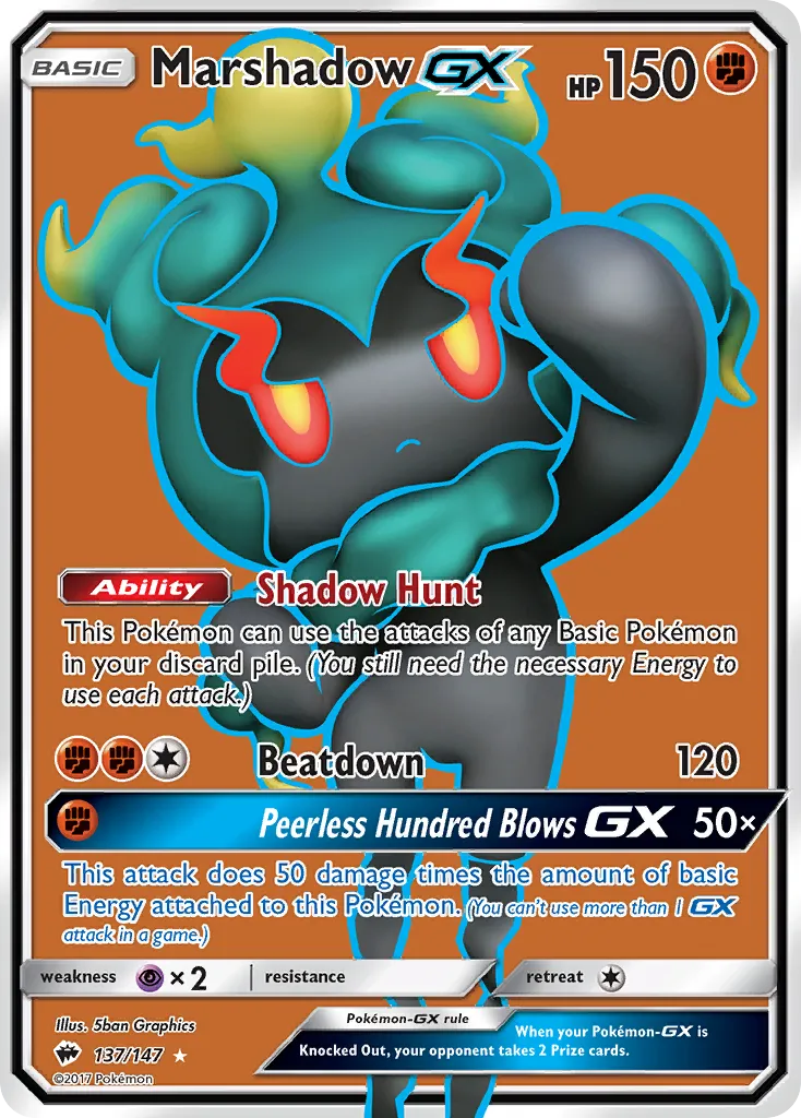 Marshadow-GX - Burning Shadows