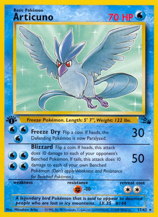 Articuno - Fossil