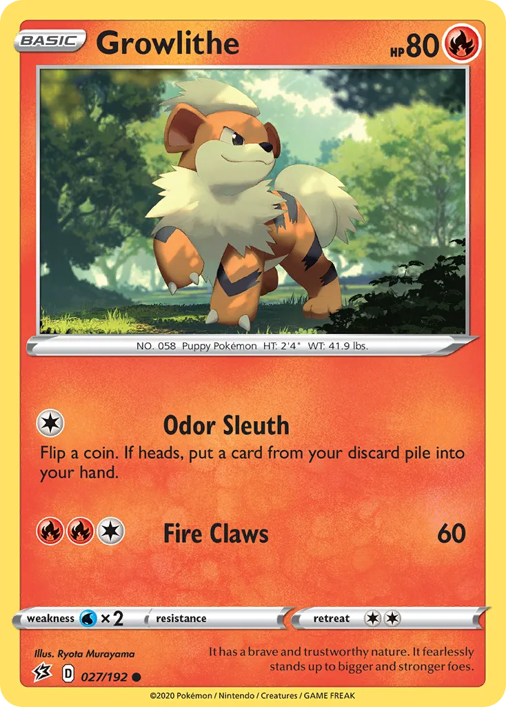Growlithe - Rebel Clash
