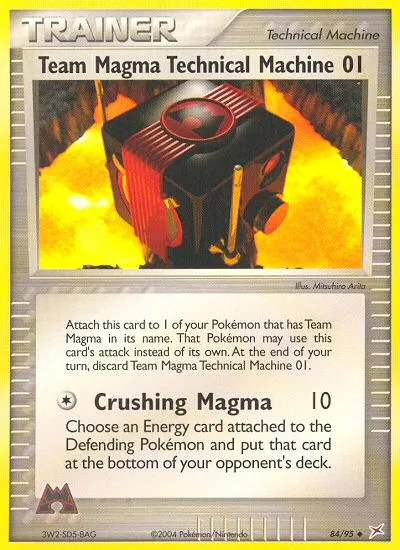 Team Magma Technical Machine 01 - Team Magma vs Team Aqua