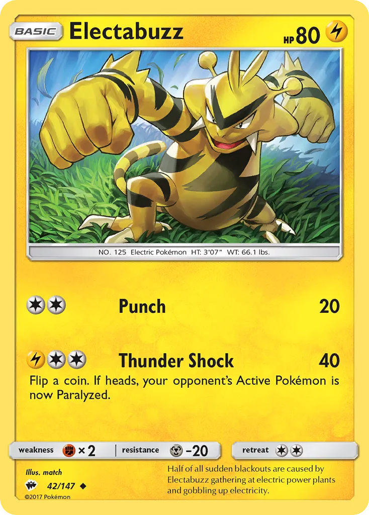 Electabuzz - Burning Shadows