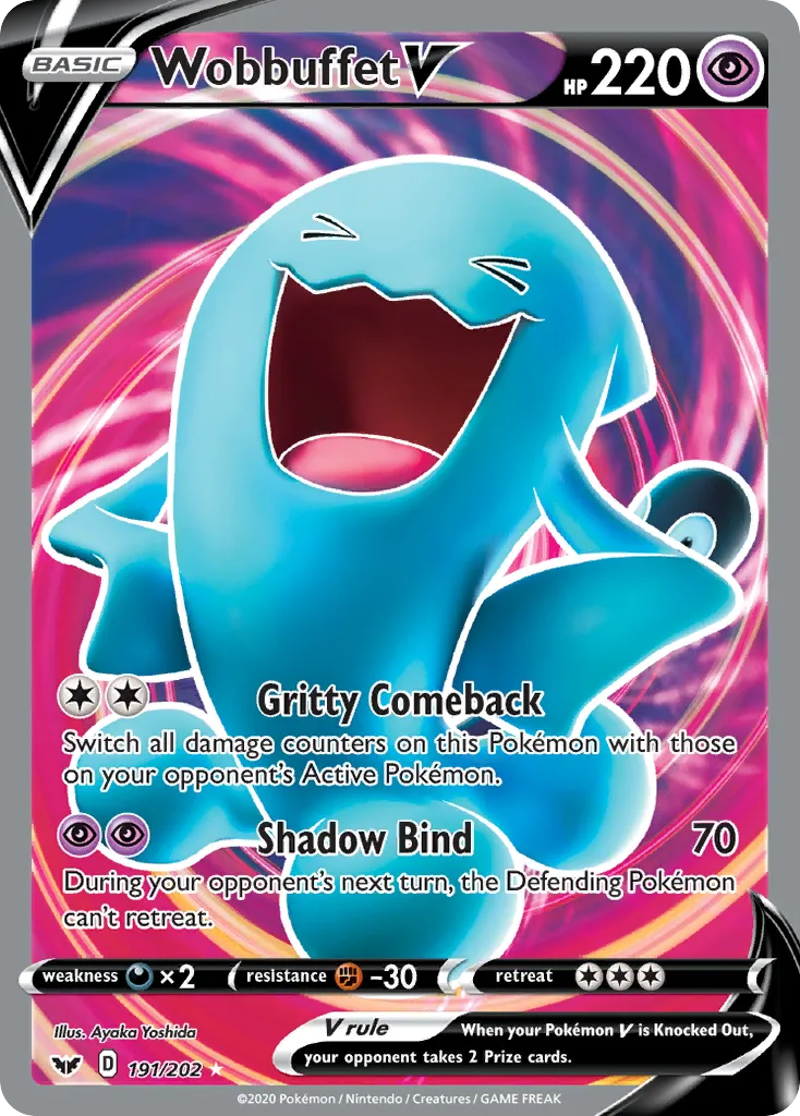 Wobbuffet V - Sword & Shield