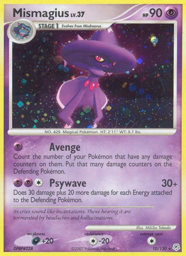 Mismagius - Diamond & Pearl