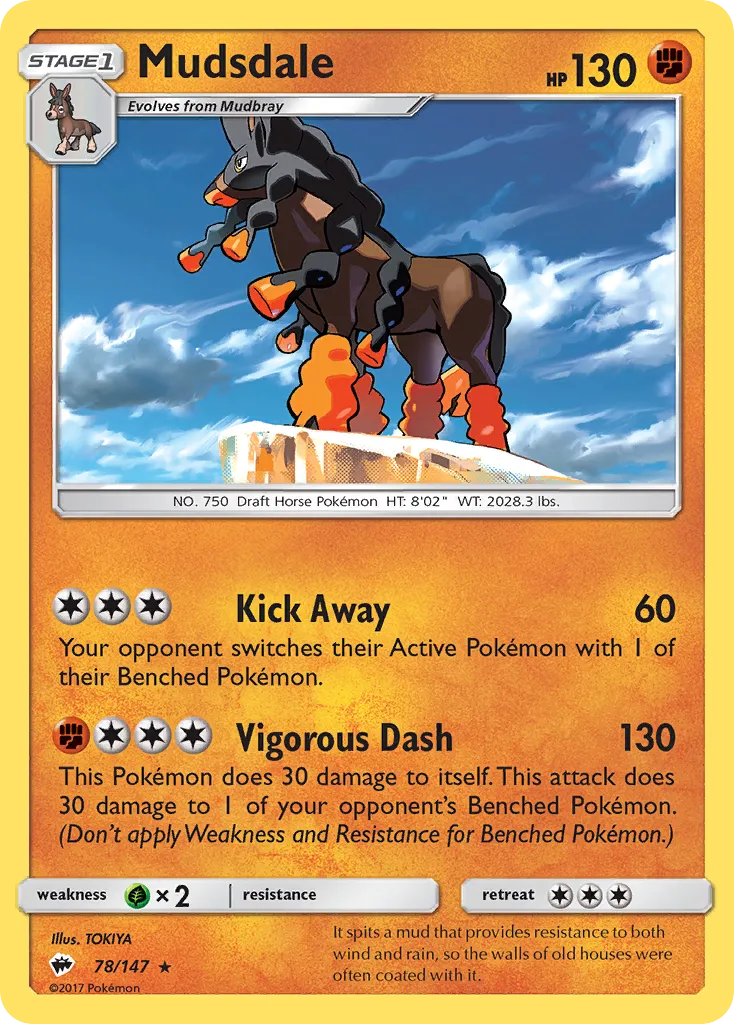 Mudsdale - Burning Shadows