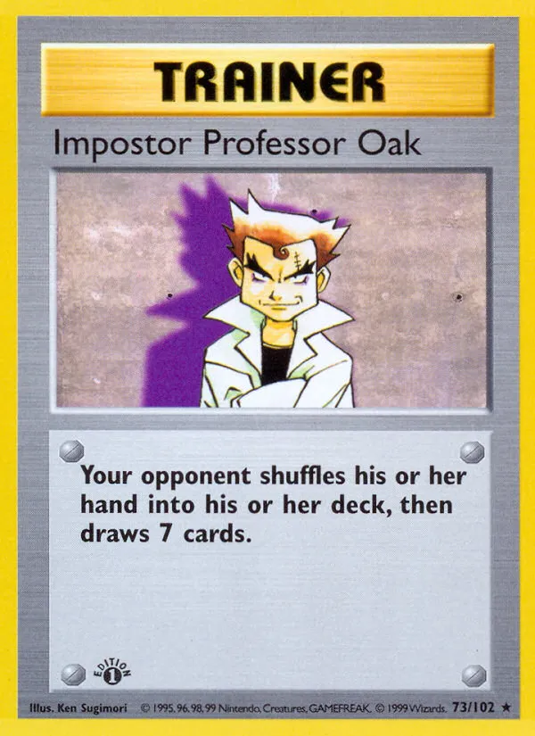 Impostor Professor Oak - Base