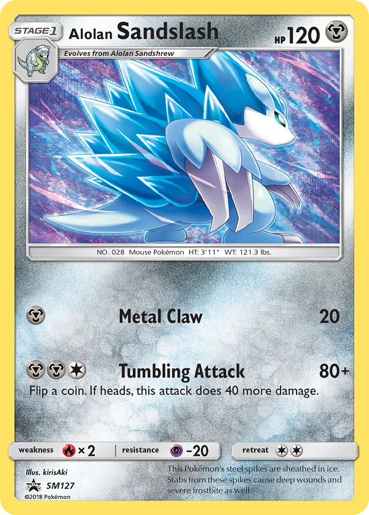 Alolan Sandslash - SM Black Star Promos